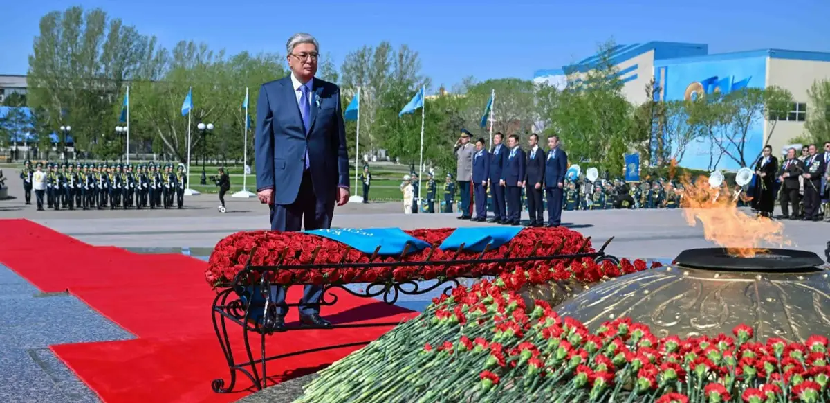 Президент Тоқаев Жеңіс күнімен құттықтады